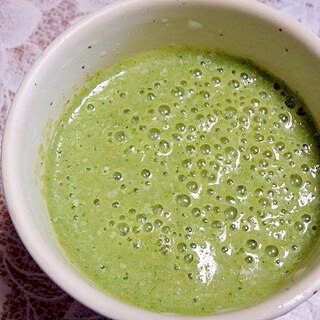 緑黄色野菜のミルクジュース